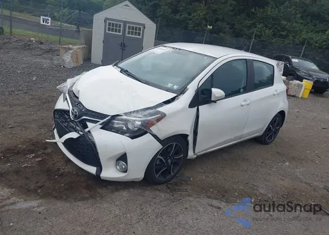 2015 Toyota Yaris Se из США, поврежденный, VIN VNKKTUD35FA055095